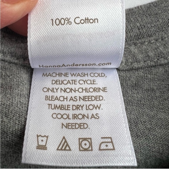 Hanna Andersson Boys Striped Long Sleeve Shirts Size 5 - Picture 10 of 10